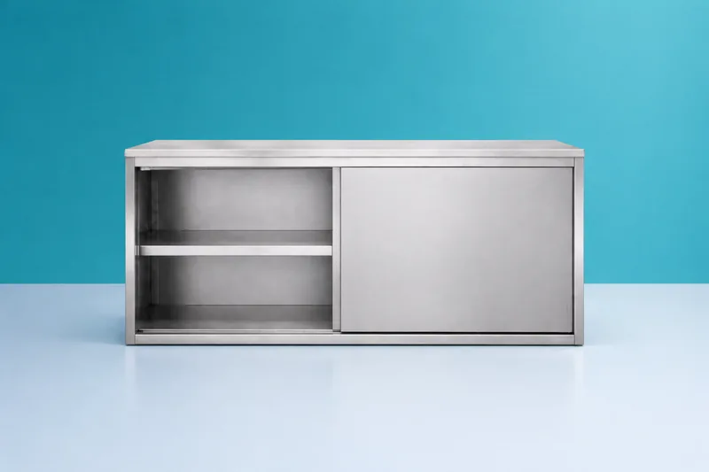 Lemari Stainless Dinding Prima Raya Medika sebagai foto utama untuk penyimpanan supply fasilitas kesehatan